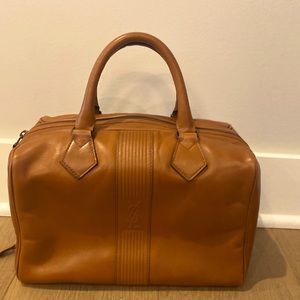 YSL Caramel (brown) Boston handbag